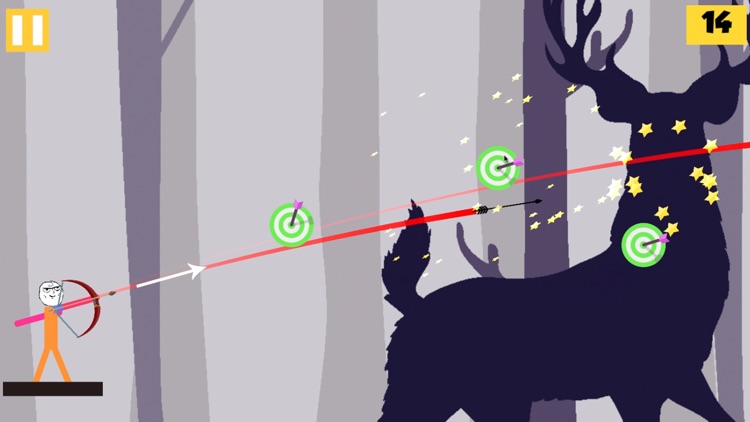 Mr Troll Stickman - Bow Quest screenshot-3