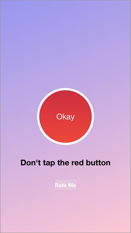 Don't Tap on Red Color