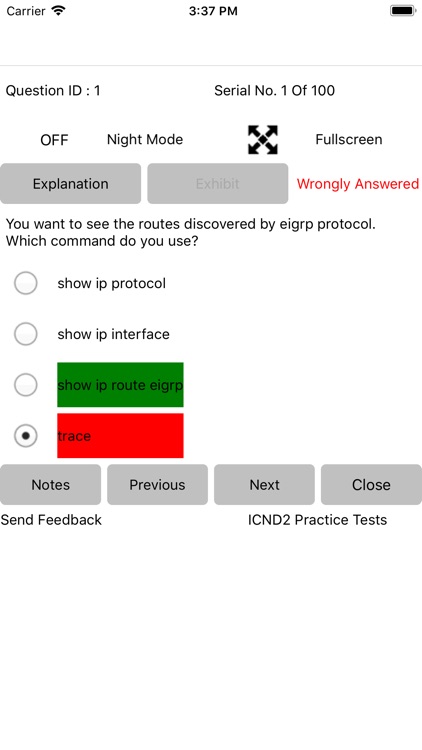 ICND2 Exam Simulator 200-105 screenshot-8