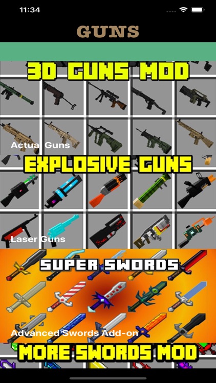 Guns for Minecraft PE