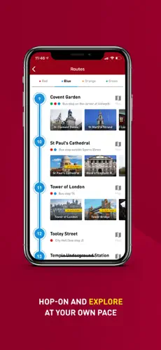Screenshot 2 Big Bus Tours iphone
