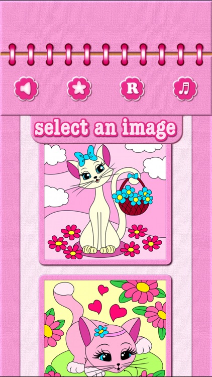 Cat Kitty Kitten Coloring Book screenshot-4