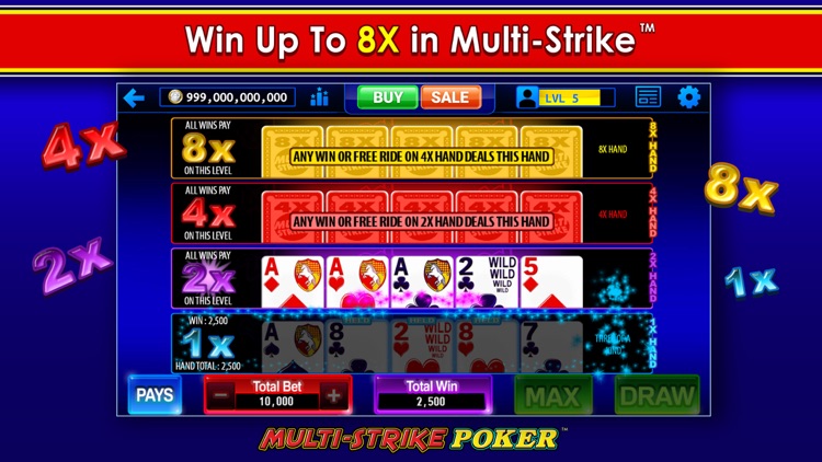 Multi-Strike Poker™ screenshot-3