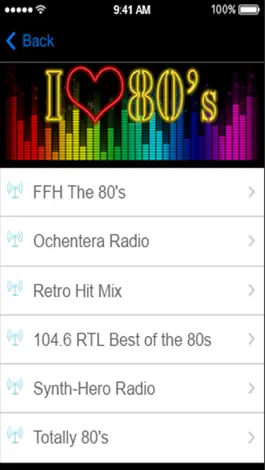 Game screenshot 80s Music Radios hack