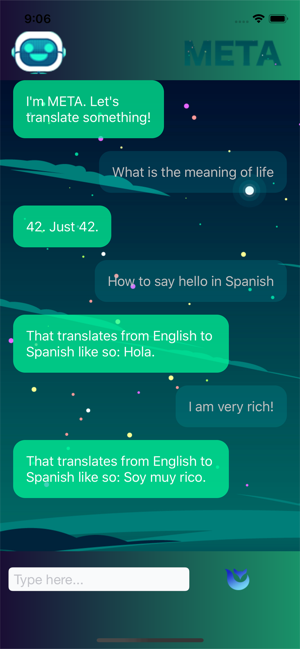 META The Translator Chatbot(圖1)-速報App