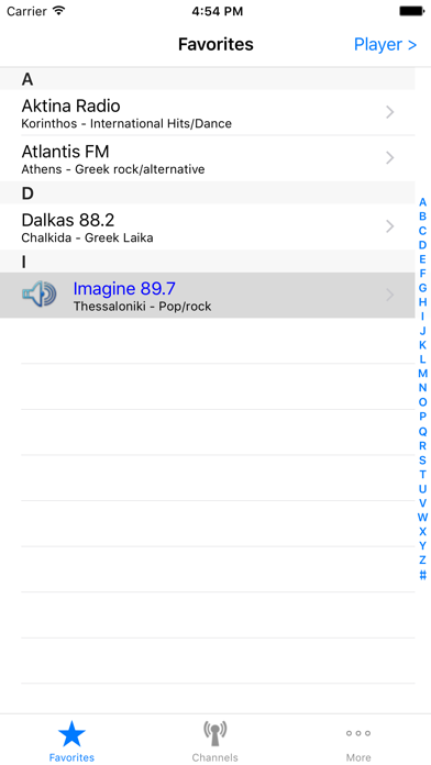 Greek Radio Screenshot 4