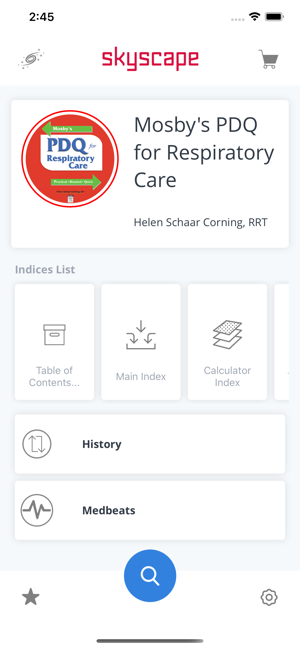 Mosby's Respiratory Care PDQ(圖1)-速報App