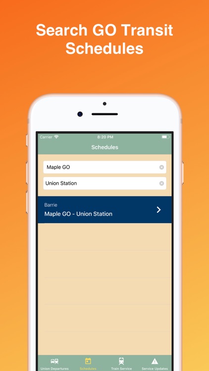 GoNow - GO Transit App