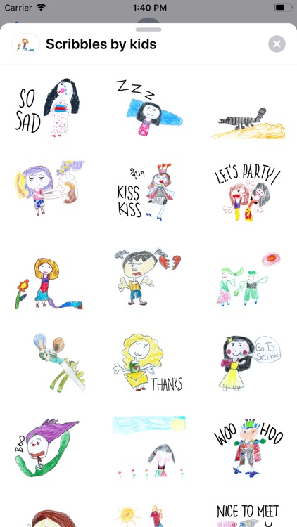 Scribbles by kids