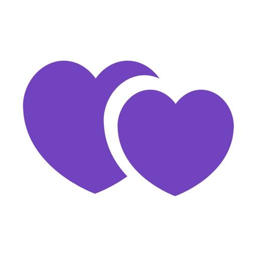 #1 Dating App - Purple Hooking Icon