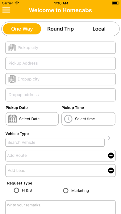 How to cancel & delete HomeCabs Employee from iphone & ipad 3