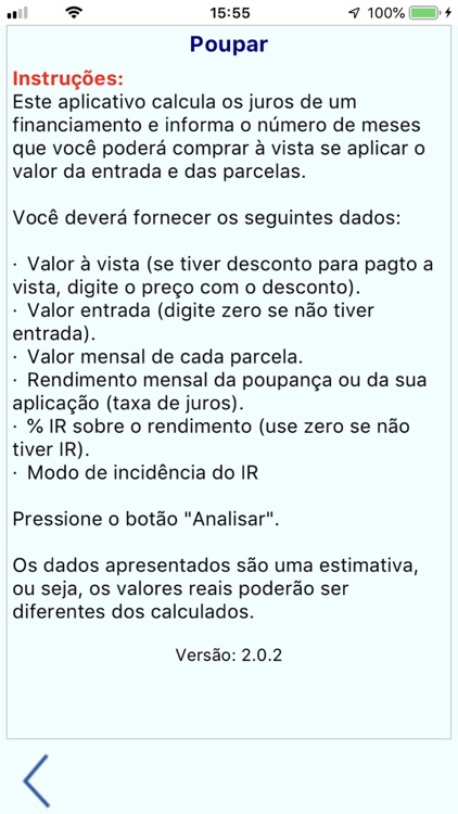 Poupar ou financiar? screenshot-6