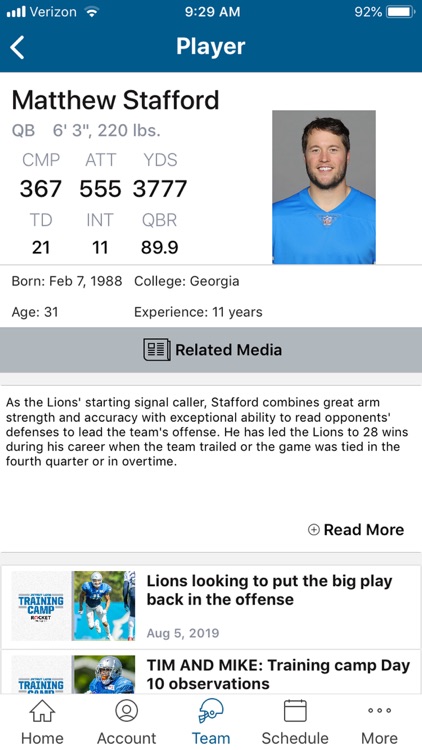 Detroit Lions Mobile
