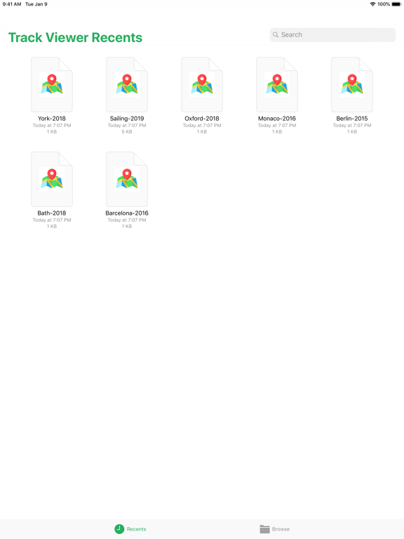 Screenshot #5 pour GPX Track Viewer