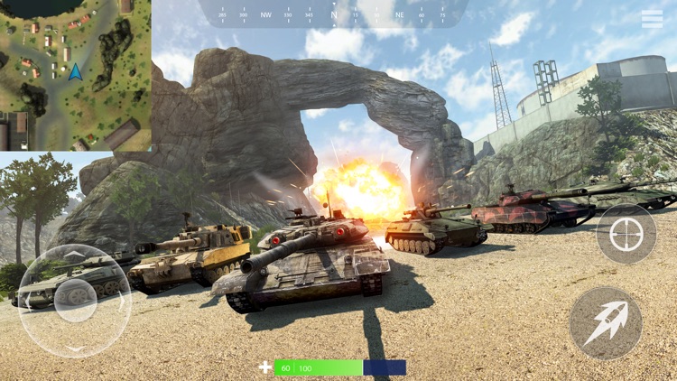 Tanks of War: World Battle screenshot-3