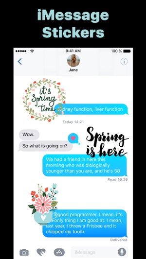 Spring has Sprung Stickers App(圖3)-速報App