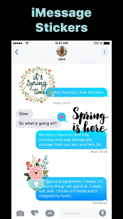 Spring has Sprung Stickers App