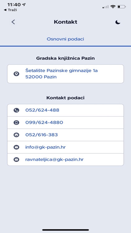 Gradska knjižnica Pazin screenshot-3