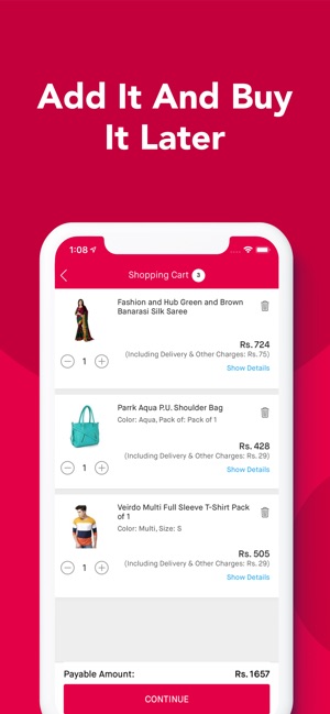 Snapdeal: Online Shopping App(圖4)-速報App