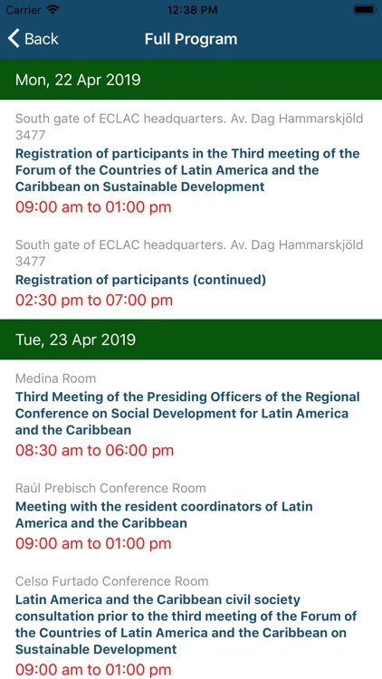 Conferencias CEPAL
