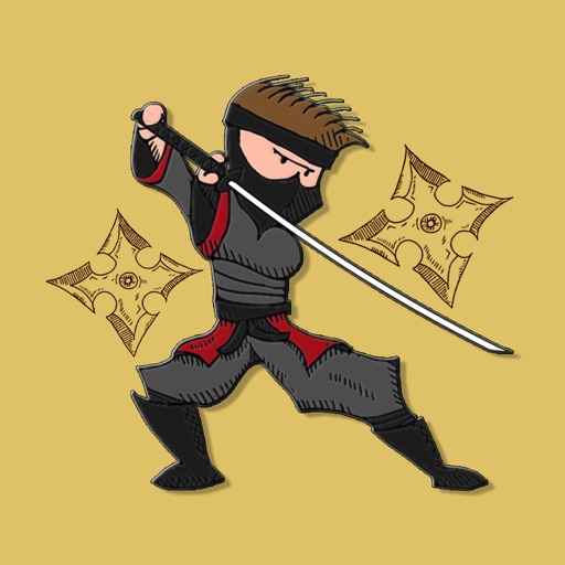 Ninja Samurai Stickers