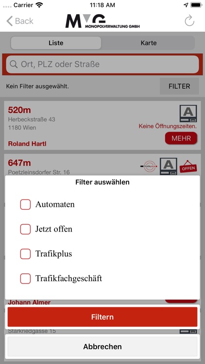 Trafikensuche screenshot-3