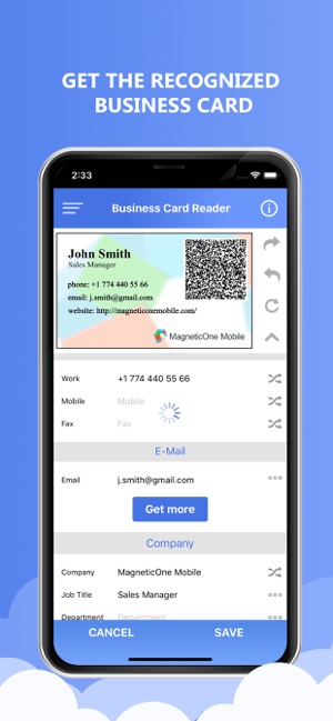 Biz Card Reader for FibreCRM(圖4)-速報App