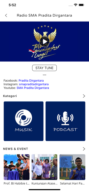 Radio SMA Pradita Dirgantara(圖4)-速報App