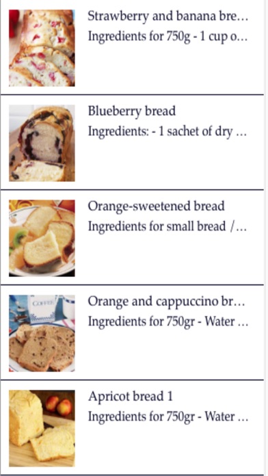 Recipes for Bread Machine screenshot 3