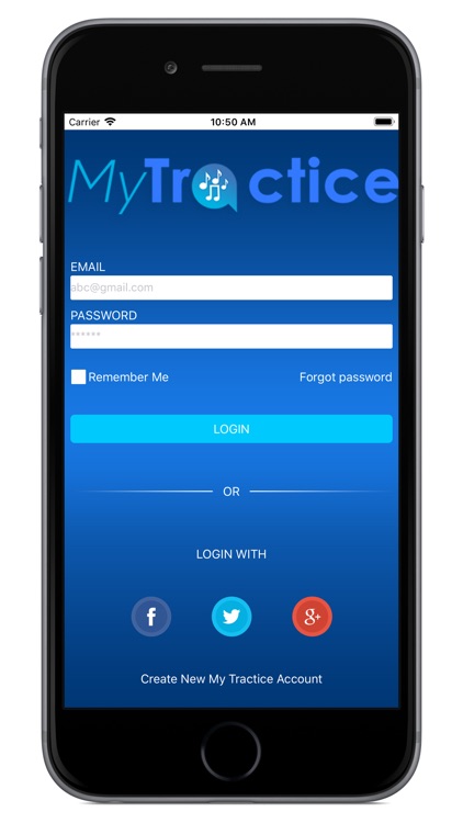 MyTractice: Music Practice App