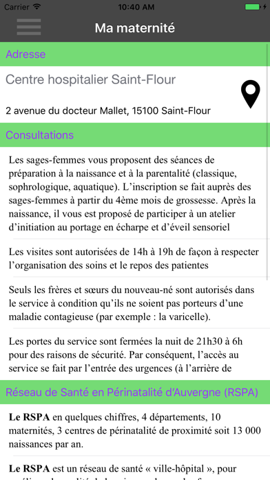 RSPA - CH Saint Flour screenshot 2