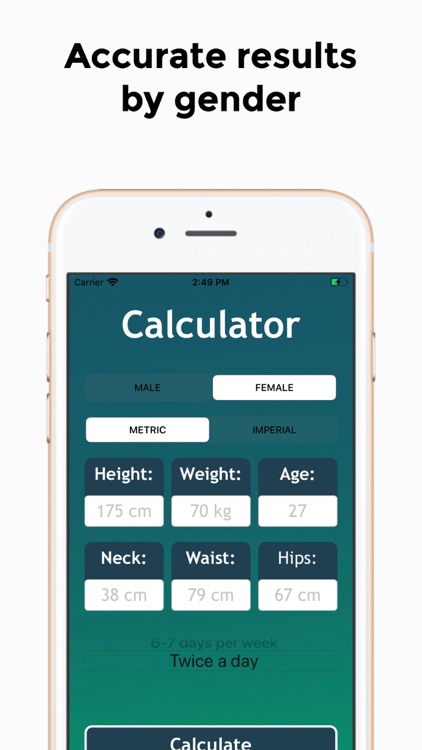 Body Calculator 2 screenshot-3