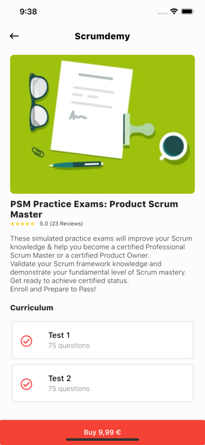 Scrumdemy - Scrum Exams(圖2)-速報App