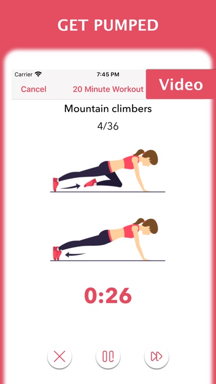 Workout for women at home
