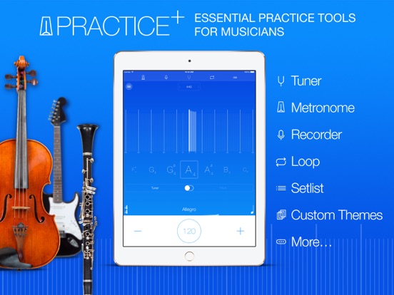 Practice+ Tuner, Metronome, Recorder and More... screenshot