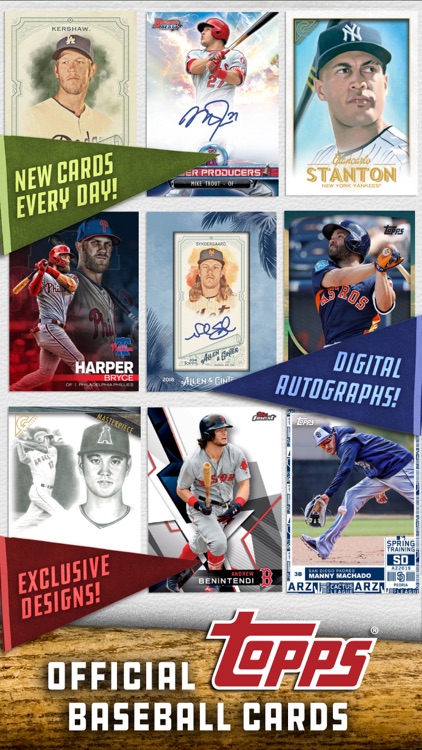 MLB BUNT Baseball Card Trader