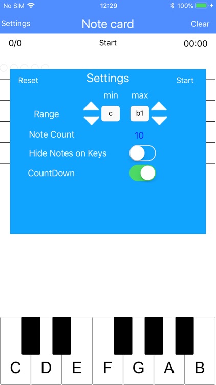 Notes -Sight Reading Assistant