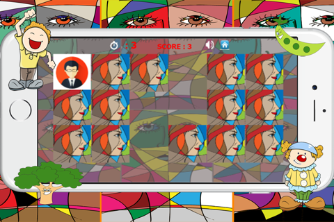 Face off matching - náhled