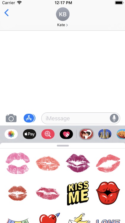 Kiss-Emojis Stickers