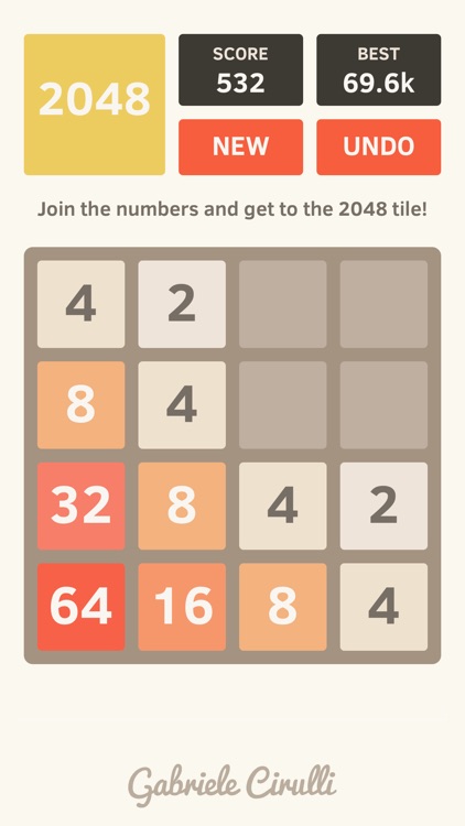 2048 by Gabriele Cirulli screenshot-0