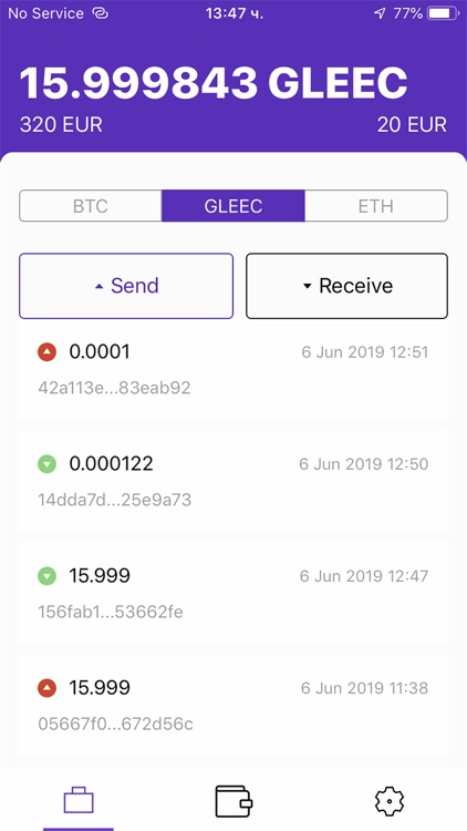 Gleec Wallet