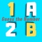 "A" means that a certain number you guess is the same as a certain number of the answer, and their position is also the same