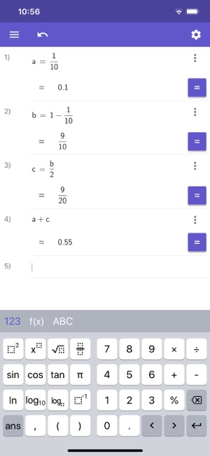 GeoGebra Scientific Calculator