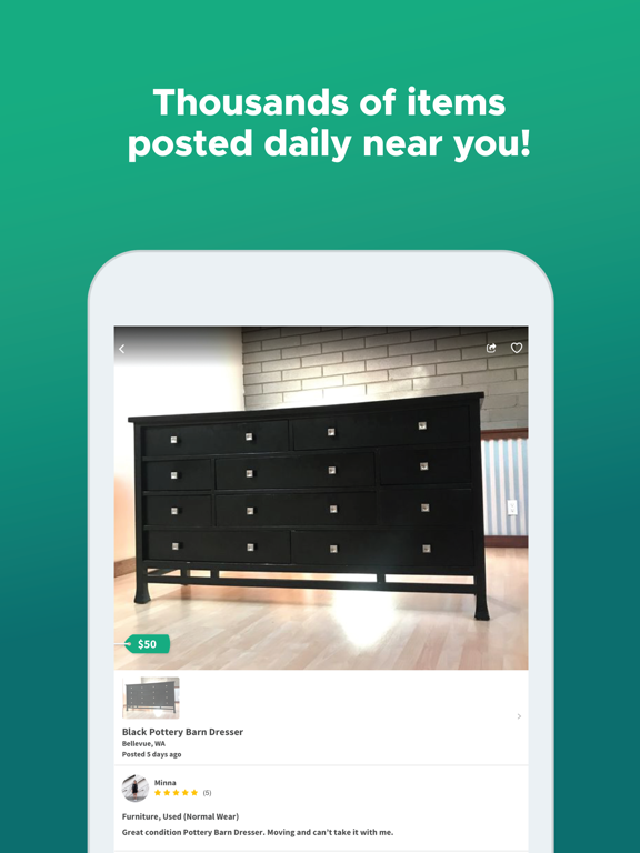 iPad Image of OfferUp - Buy. Sell. Simple.