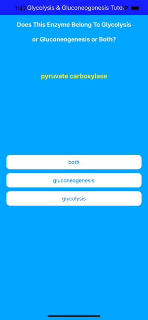 Glycolysis Glucogenesis Tutor(圖6)-速報App