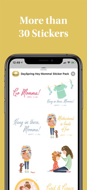 DaySpring Hey Momma! Stickers(圖3)-速報App