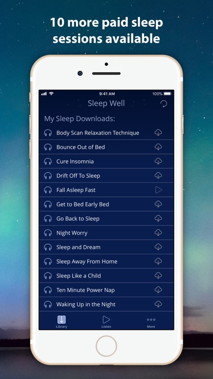 Sleep Well Hypnosis Downloads