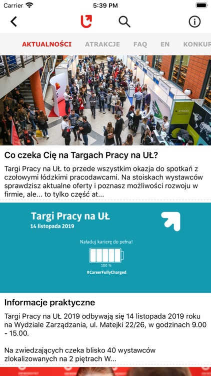 Targi Pracy Uniwersytet Łódzki