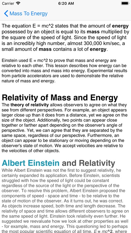 Mass To Energy Converter