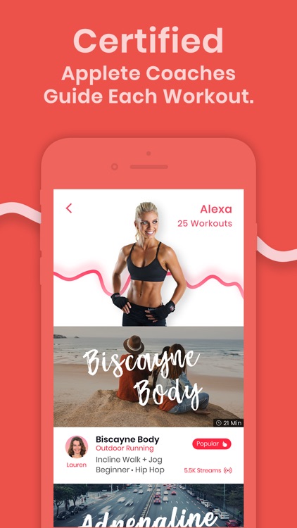 Applete: Audio Fitness Classes